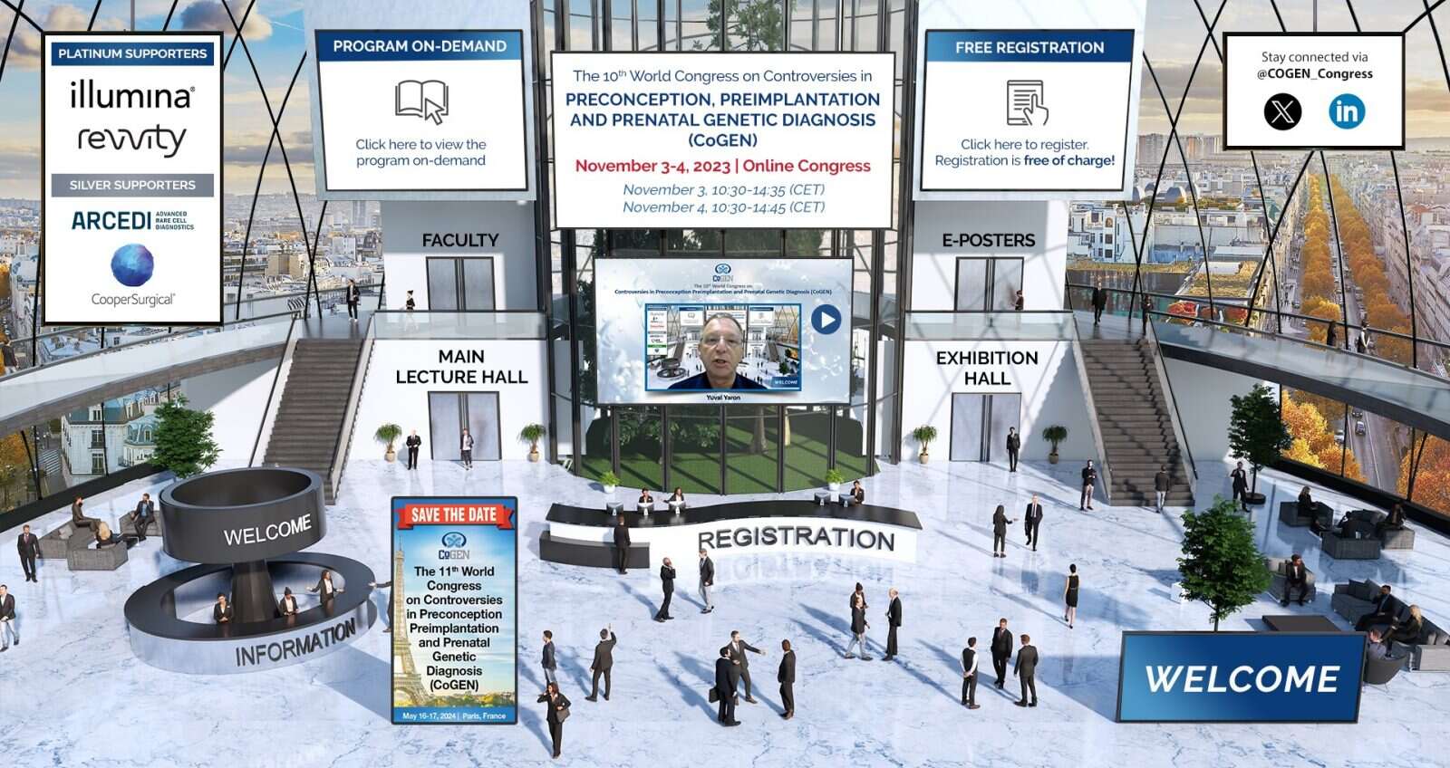 10-й Всесвітній конгрес з генетичної діагностики COGEN 2023